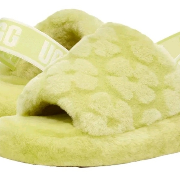 Ugg FLUFF YEAH POPPY SLIDE SLIPPER - Picture 10 of 10